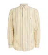 Polo Ralph Lauren Cotton Stripe Oxford Shirt In Multi