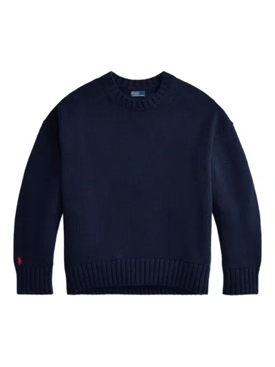 Polo Ralph Lauren Cotton Sweater In Blue