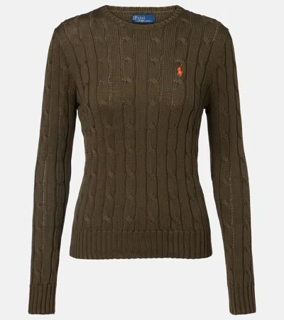 Polo Ralph Lauren Cotton Sweater In Green