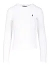 Polo Ralph Lauren Cotton Sweater Knitwear White