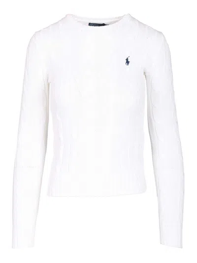 Polo Ralph Lauren Cotton Sweater Knitwear White