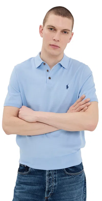 Polo Ralph Lauren Cotton Sweater Polo Office Blue