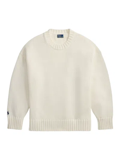 Polo Ralph Lauren Cotton Sweater In White