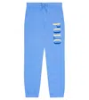 Polo Ralph Lauren Cotton Sweatpants In Harbor Island Blue