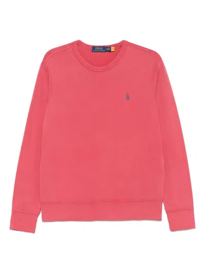 Polo Ralph Lauren Cotton Sweatshirt In Red