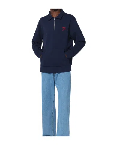 Polo Ralph Lauren Cotton Sweatshirt In Blue
