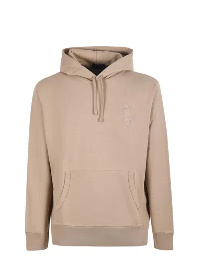 Polo Ralph Lauren Cotton Sweatshirt In Brown
