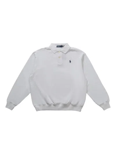 Polo Ralph Lauren Cotton Sweatshirt In White