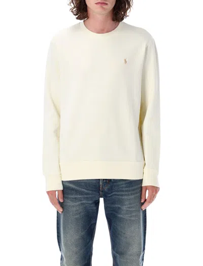 Polo Ralph Lauren Cotton Sweatshirt In Neutral