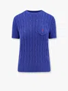Polo Ralph Lauren Cotton Sweatshirt With Embroidered Logo