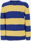 POLO RALPH LAUREN COTTON SWEATER WITH LOGO