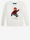 Polo Ralph Lauren Ralph Lauren Polo Bear Cotton Long-sleeve Tee In White