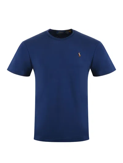 Polo Ralph Lauren Cotton T-shirt In Blue