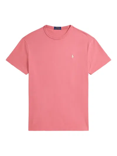 Polo Ralph Lauren Cotton T-shirt In Pink
