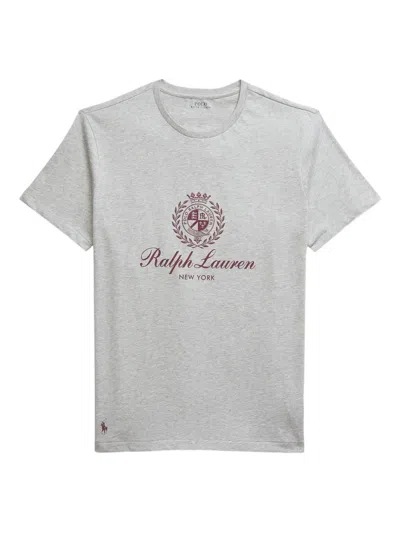Polo Ralph Lauren Cotton T-shirt In Gray