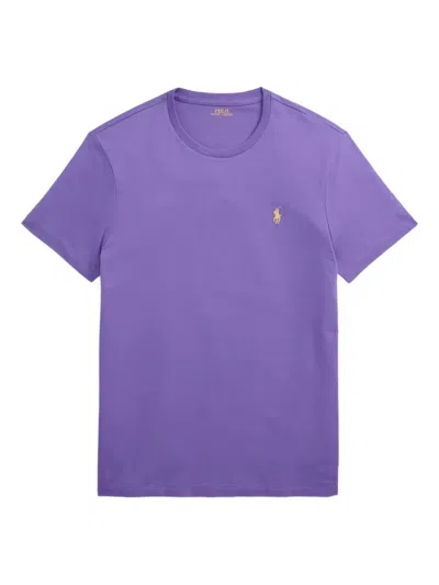Polo Ralph Lauren T-shirt Aus Baumwolle In Purple