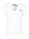 Polo Ralph Lauren White Cotton T-shirt