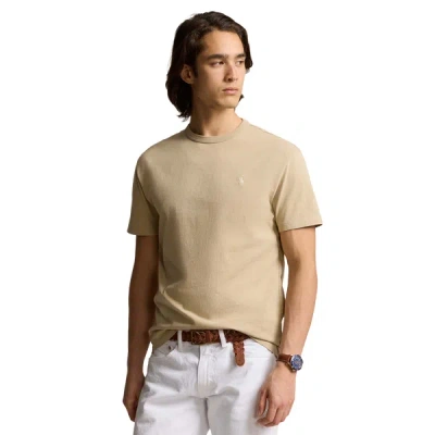 Polo Ralph Lauren Cotton T-shirt In Brown