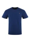 Polo Ralph Lauren Cotton T-shirt In Blue