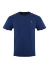 Polo Ralph Lauren Cotton T-shirt In Blue