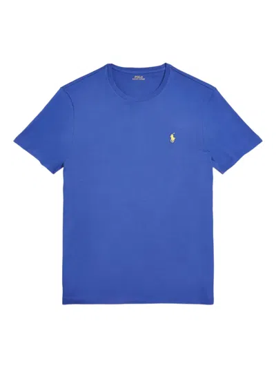 Polo Ralph Lauren Cotton T-shirt In Blue