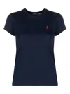 Polo Ralph Lauren Cotton T-shirt In Blue