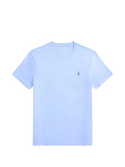 Polo Ralph Lauren Cotton T-shirt In Blue