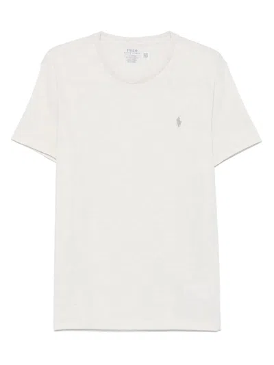 Polo Ralph Lauren Cotton T-shirt In Grey