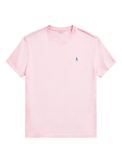 Polo Ralph Lauren Cotton T-shirt In Pink