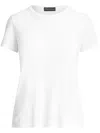 Polo Ralph Lauren Solid Short-sleeve T-shirt In White