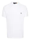 Polo Ralph Lauren Stretch-cotton Performance Tailored Polo Shirt In White