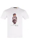 Polo Ralph Lauren T-shirt Custom Slim-fit Polo Bear T-shirt In White