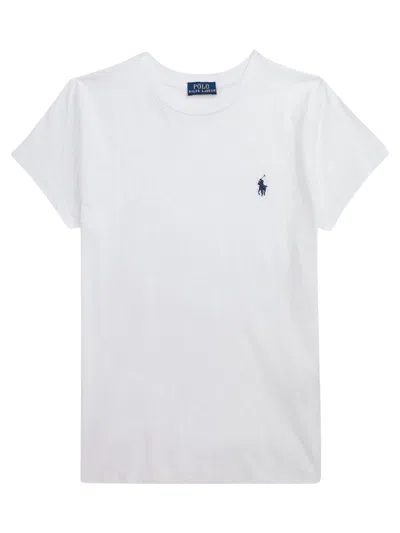 Polo Ralph Lauren Cotton T-shirt In White