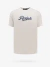 Polo Ralph Lauren Cotton T-shirt With Frontal Logo In White