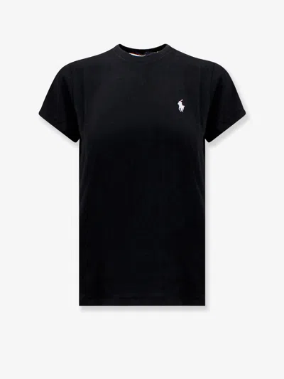 Polo Ralph Lauren Cotton T-shirt With Logo Embroidery