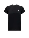 Polo Ralph Lauren Cotton T-shirt With Logo Embroidery In Black
