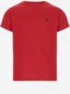 Polo Ralph Lauren Teen Boys Red Cotton T-shirt In Red