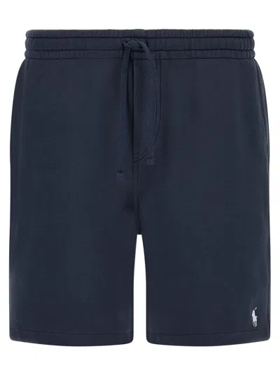 Polo Ralph Lauren Cotton Terry Bermuda Shorts Bermuda And Short Blue