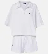 Polo Ralph Lauren Cotton Terry Polo Shirt And Shorts Set