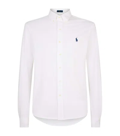 POLO RALPH LAUREN COTTON TEXTURED POLO SHIRT