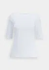 Polo Ralph Lauren Judy Elbow Sleeve Knit In White