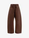 Polo Ralph Lauren Cotton Trousers In Brown