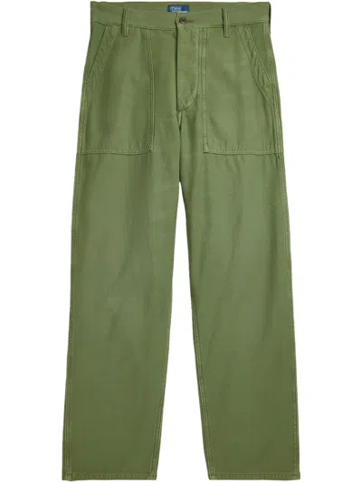 POLO RALPH LAUREN COTTON TROUSERS