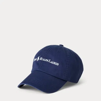 Polo Ralph Lauren Cotton Twill Ball Cap In Blue
