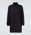 Polo Ralph Lauren Cotton Twill Car Coat In Black