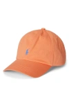 Polo Ralph Lauren Toddler And Little Boys Twill Ball Cap In Poppy/harbor Island Blue Pp