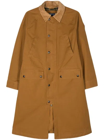 Polo Ralph Lauren Cotton Utility Coat In Brown
