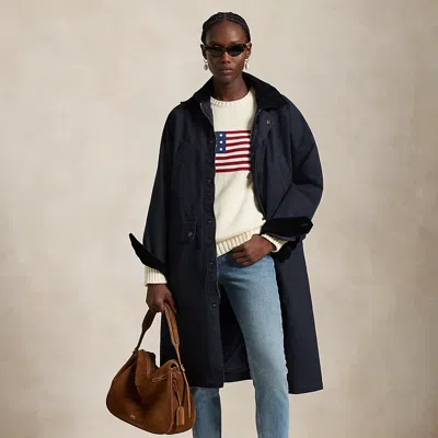 Polo Ralph Lauren Cotton Utility Jacket In Aviator Navy