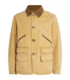 Polo Ralph Lauren Cotton Utility Jacket In Brown
