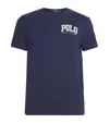 Polo Ralph Lauren Ssl Tsh Man T-shirt Navy Blue Size M Cotton In Navy